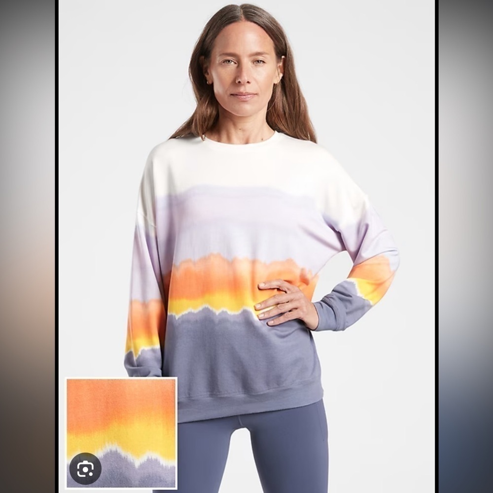 Athleta Balance Printed Pullover